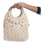 Boho Macramé Handbag & Sling Bag – Artisan Craftsmanship & Style