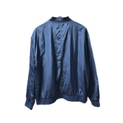 Men's Bomber Jacket – Sleek & Versatile, Blue
