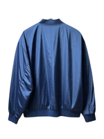 Men's Bomber Jacket – Sleek & Versatile, Blue