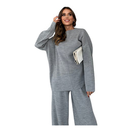 Women's Two-Piece Knit Lounge Set – Effortless Comfort