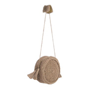 Artisanal Raffia Sling Bag – Handwoven Elegance & Style