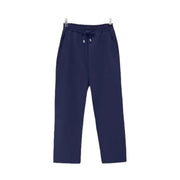 Women's Pipe-Leg Casual Trousers – Effortless Comfort, Navy
