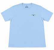 Men's Graphic Scoop Neck Short Sleeve Brand Logo T-Shirt