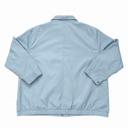 Men's Long Sleeve Zippered Wind Breaker Jacket, Baby Blue