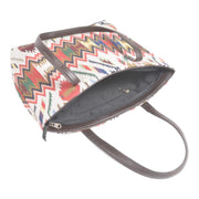 Ethnic Jacquard Cotton Bag Set – Stylish & Functional Trio