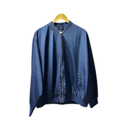 Men's Bomber Jacket – Sleek & Versatile, Blue