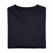Men's Basic Solid Scoop Neck T-Shirt, Navy