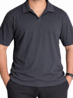 Premium Comfort Fit V-Neck Polo T-Shirt