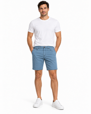 Men's Slim Fit Chino-Style, Pale Blue