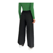 Women's Wide-Leg Trousers with Waist Tie – Effortless Chic