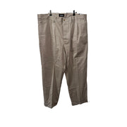Men's Wide-Leg Trousers – Classic Comfort & Wrinkle-Resistant, Khaki