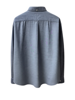 Men's Button-Down Shirt – Classic Sportswear Rugger, Indigo Blue