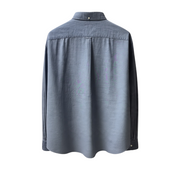 Men's Button-Down Shirt – Classic Sportswear Rugger, Indigo Blue