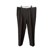 Men's Solid Wool Trousers – Elegant & Timeless, Brown