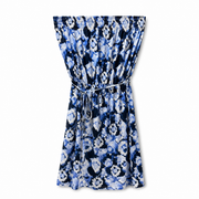 Women's Bandeau Mini Dress – Effortless Summer Style, Blue