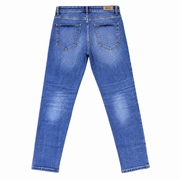 Men's Slim Fit Distressed Jeans