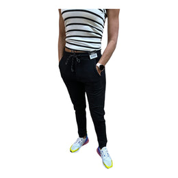 Women's Slim Fit Joggers – Sleek & Functional, Black