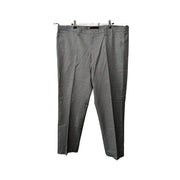 Men's Patterned Wool Trousers – Sophisticated & Timeless, Grey