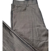 Men's Checkered Wool Blend Trousers – Timeless Occasion Wear