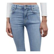 Women's Mid-Rise Sculpt Blue Jeans – Flattering Skinny Fit