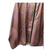 Men's Lightweight Hooded Windbreaker – Multicolor Reflective Design