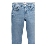 Women's Mid-Rise Sculpt Blue Jeans – Flattering Skinny Fit