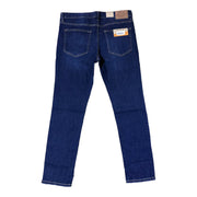 Men's Skinny Fit Stretch Jeans, Dark Blue