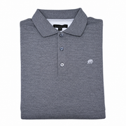 Men's Long Sleeve Polo – Classic & Versatile, Grey