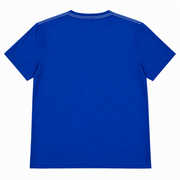 Men's Graphic Scoop Neck Relaxed Fit T-Shirt, Indigo Blue