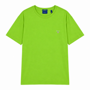 Men's Brand Name Logo Crew Neck T-Shirt, Bright Green