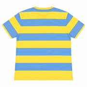 Men's Block Stripe Round Neck T-Shirt