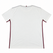 Men's Print Logo Scoop Neck Relaxed Fit T-Shirt, White