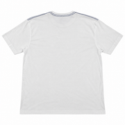 Men's Brand Name Logo Round Neck T-Shirt