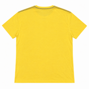 Men's Brand Name Logo Round Neck T-Shirt