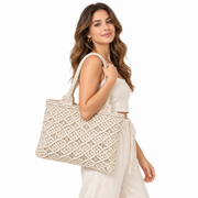 Handmade Macramé Tote – Bohemian Elegance & Artisanal Craft