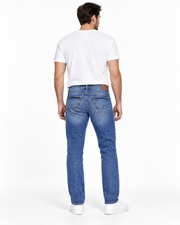 Men's Slim Fit Stretch Denim – Classic Everyday Comfort