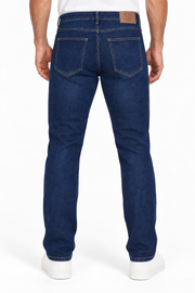 Men's Skinny Fit Stretch Jeans, Dark Blue