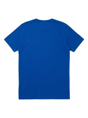 Men's Graphic Print Crew Neck T-Shirt, Dark Blue