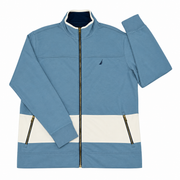 Men’s Full-Zip Cotton Jacket, Blue