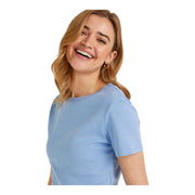 Women's Blue Short Sleeve T-Shirt – Classic & Comfy