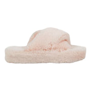 Women's Plush Faux Fur Slippers – Cozy & Stylish Comfort