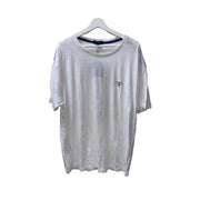 Men's Brand Name Logo Round Neck T-Shirt