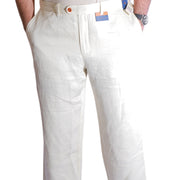 Men's Sonoma Linen Blend Wide-Leg Pants, Warm Sand