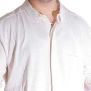 Men's 100% Premium Cotton Long Sleeve Shirt, Beige