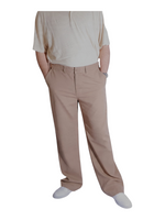 Men's Chino-Style Pants – Rugged & Durable, Brown
