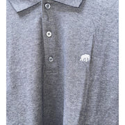 Men's Long Sleeve Polo – Classic & Versatile, Grey