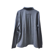 Men's Long Sleeve Polo – Classic & Versatile, Grey