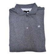 Men's Long Sleeve Polo – Classic & Versatile, Grey