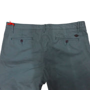 Men's Cotton Slim Fit Stretch Chino-Style Pants, Cadet Grey