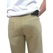 Men's Solid Lightweight Cargo Pants, Khaki